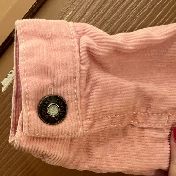 Osh Kosh | Corduroy button coat with fur collar - Picture 6 of 8